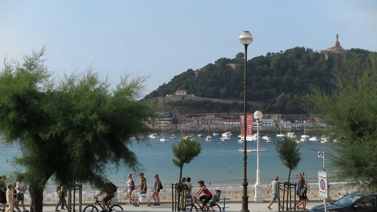 La Madame On La Concha Beach, Seaview Apartment San Sebastián Španělsko