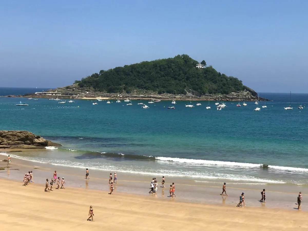 La Madame On La Concha Beach, Seaview Apartment San Sebastián