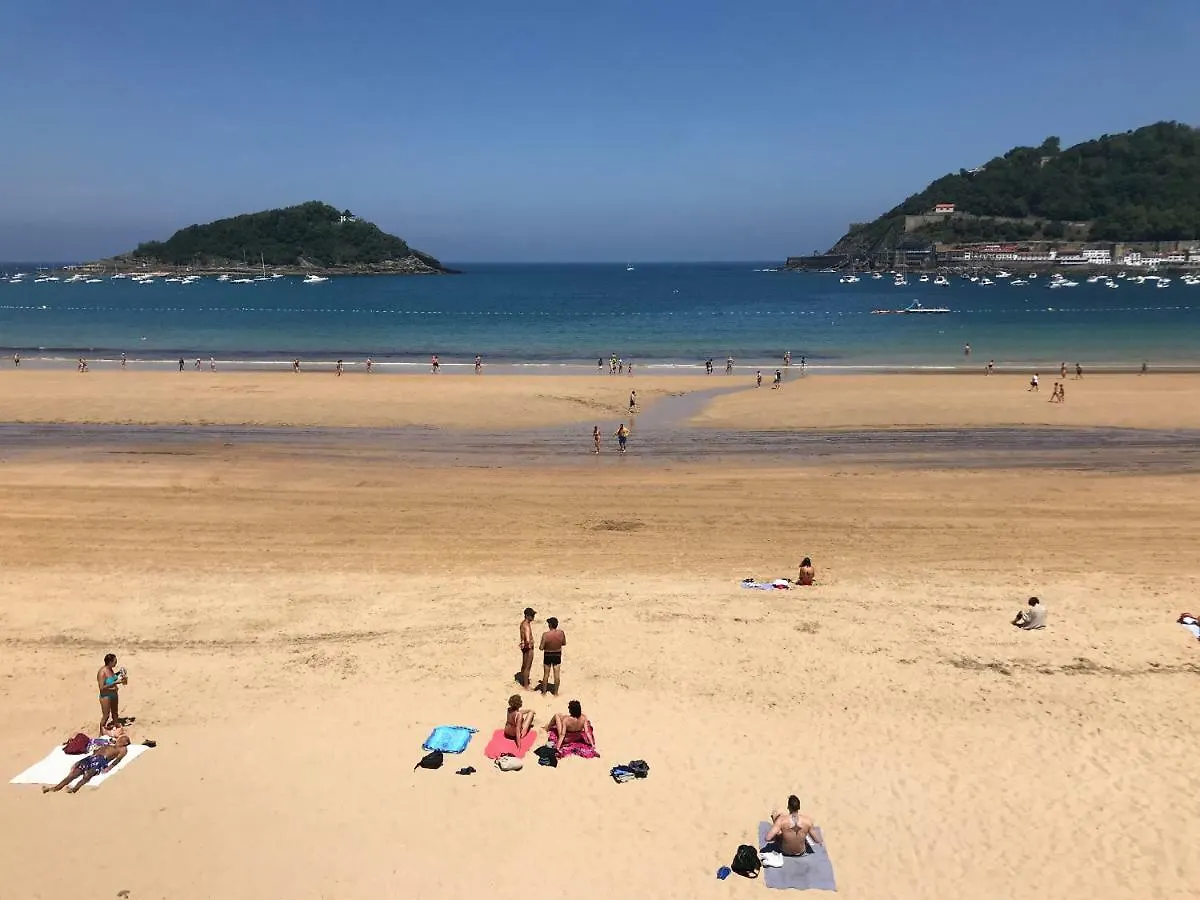 La Madame On La Concha Beach, Seaview Apartment San Sebastián Španělsko